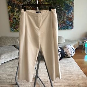 NICHOLAS Size 6 Pleated White Front Pants